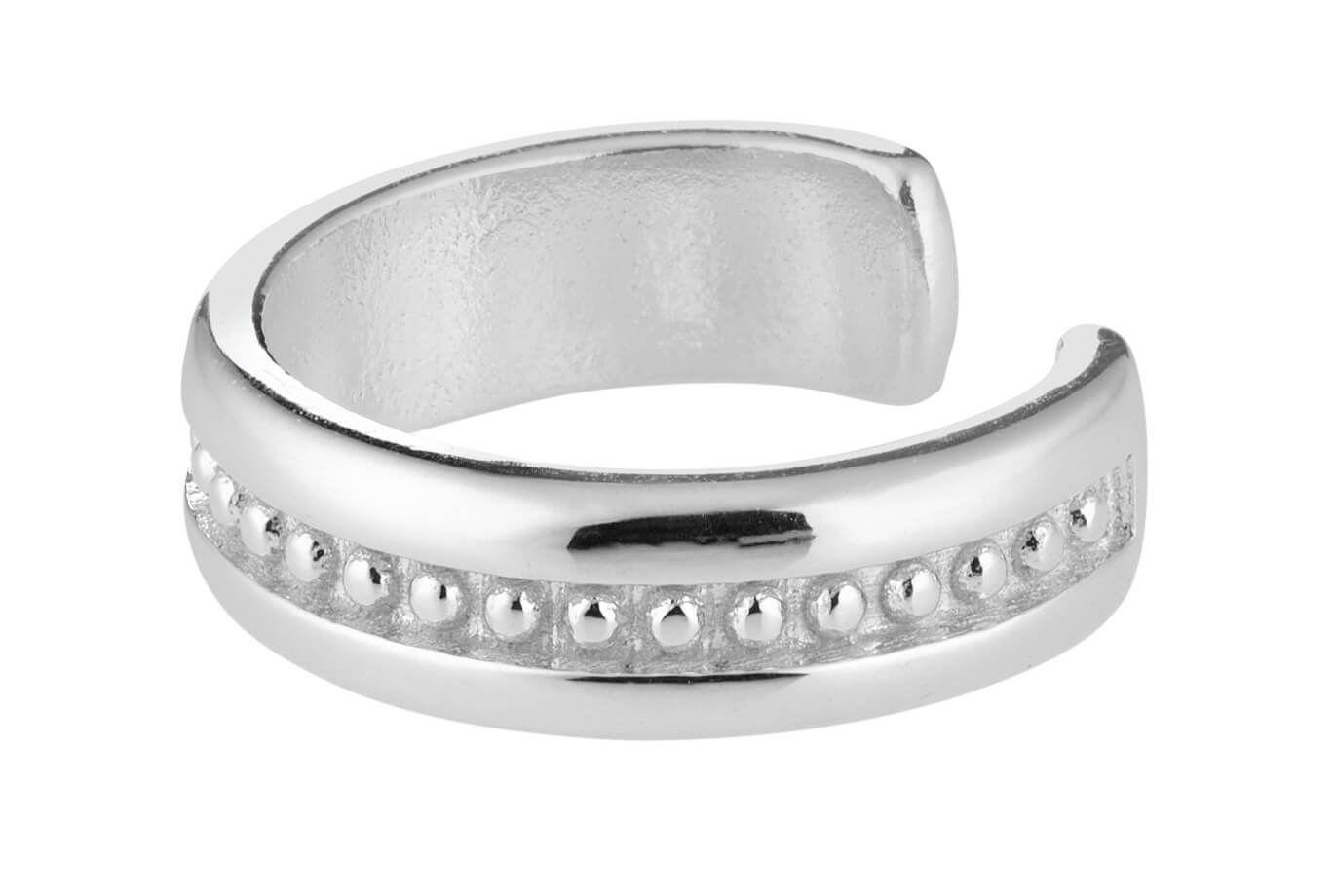 Lumoava Aina ear cuff korvakoru, hopeaa