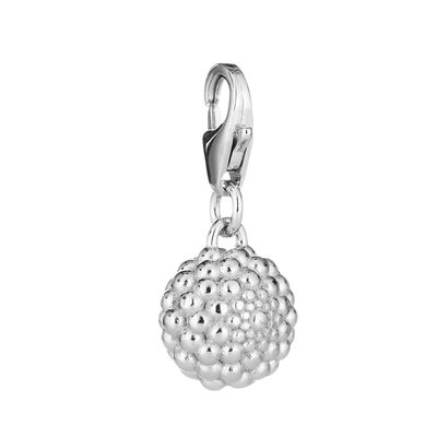 Lumoava Hilla charm, hopeaa