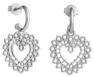 Lempikoru Pitsisydän -korvakorut