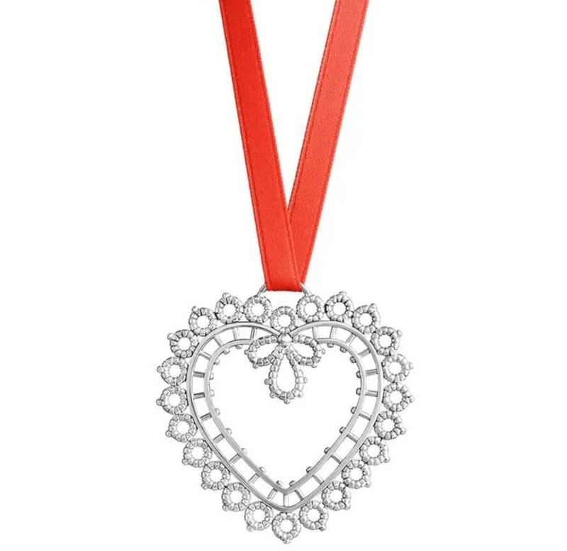 Lempikoru Pitsisydän -joulukoriste