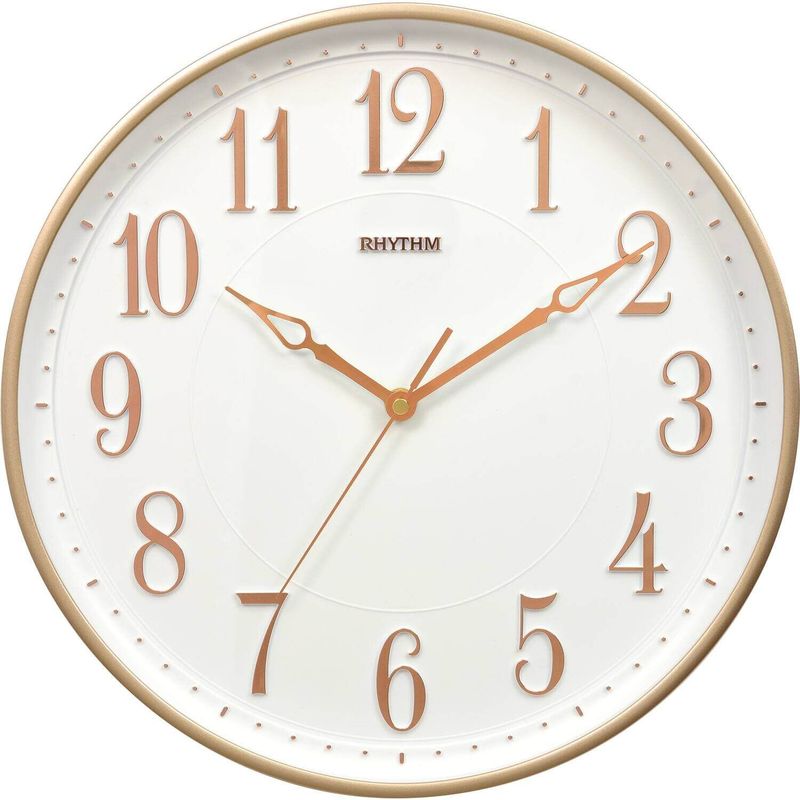 Rhythm Seinäkello, rose Rhythm Seinäkello, rose