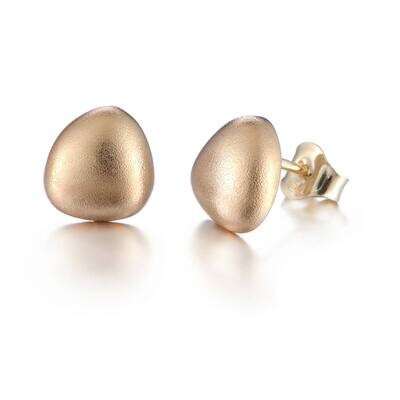 Lumoava Luoto korvakorut keltakulta