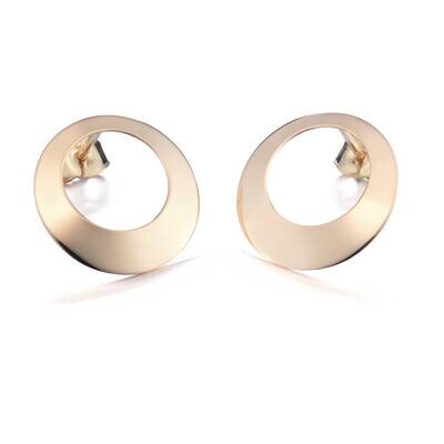 Lumoava Salaisuus korvakorut keltakulta