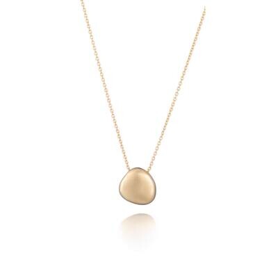 Lumoava Luoto riipus keltakulta