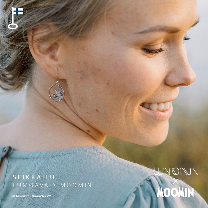 Lumoava x Moomin: Seikkailu korvakorut