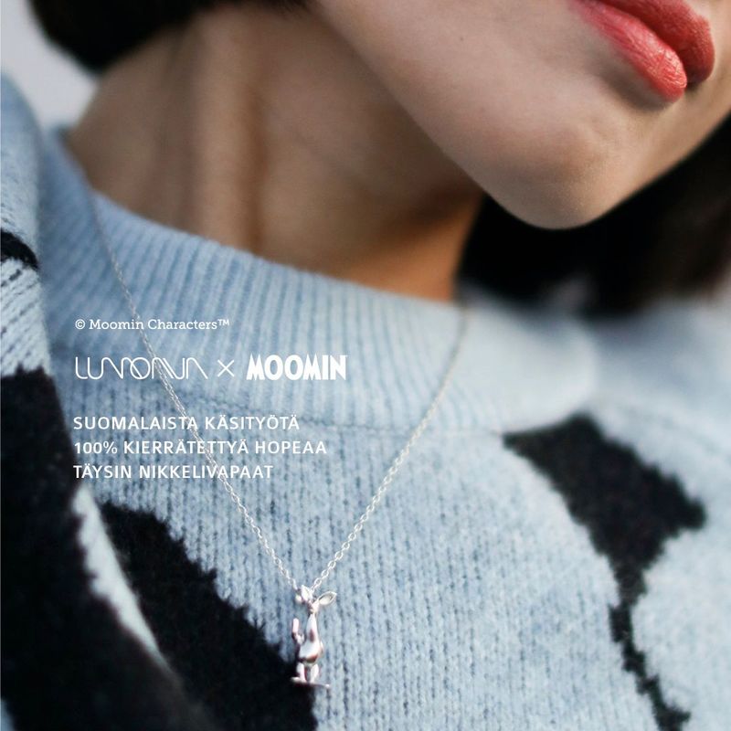 Lumoava x Moomin: Nipsu riipus