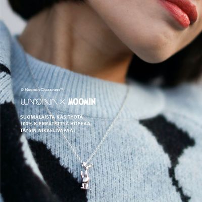 Lumoava x Moomin: Nipsu riipus