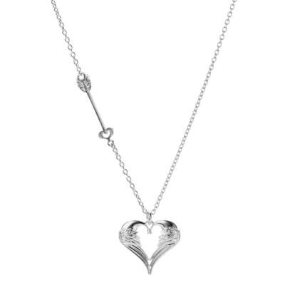 Lumoava Rakkain riipus iso, pitkä ketju