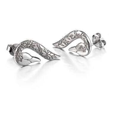 Lumoava Joutsenet korvakorut