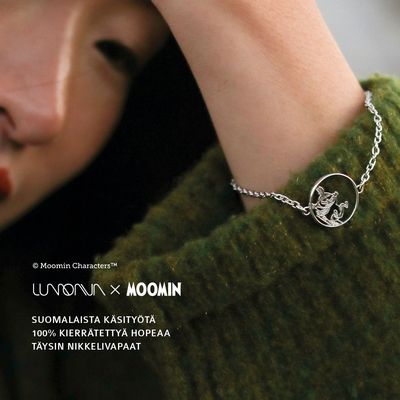 Lumoava x Moomin: Seikkailu rannekoru