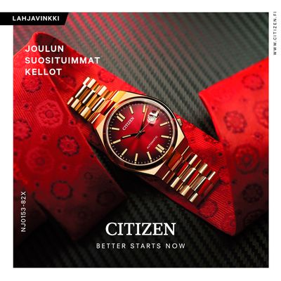 Citizen "Tsuyosa" Automatic rannekello