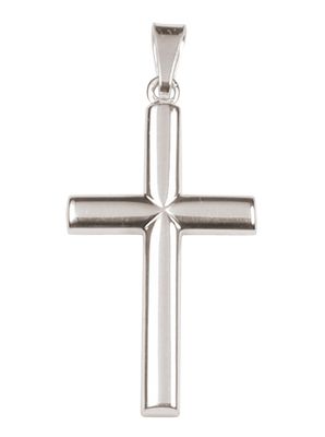 Saurum valkokultainen risti Saurum valkokultainen risti