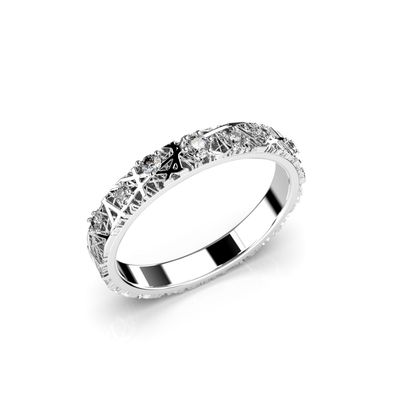 Festive Routa timanttisormus 3mm