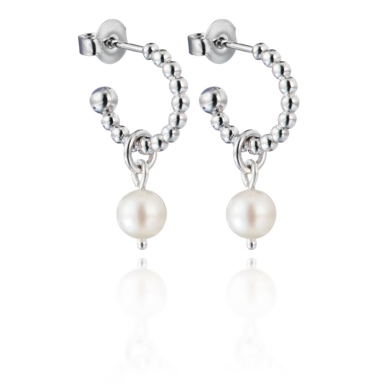 Lumoava Helmi korvakorut Akoya-helmellä