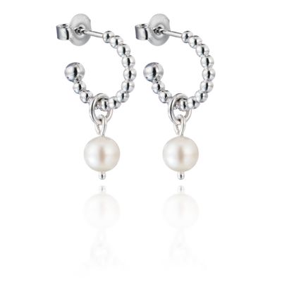 Lumoava Helmi korvakorut Akoya-helmellä