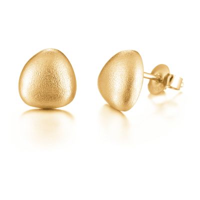 Lumoava Luoto korvakorut keltakullattu