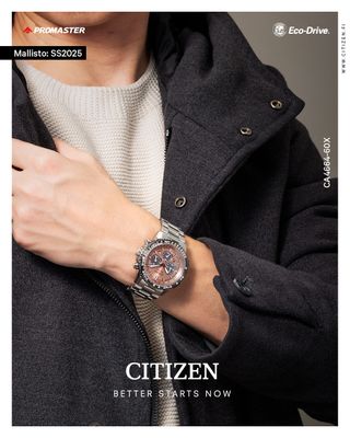 Citizen Eco-Drive Promaster Sky rannekello