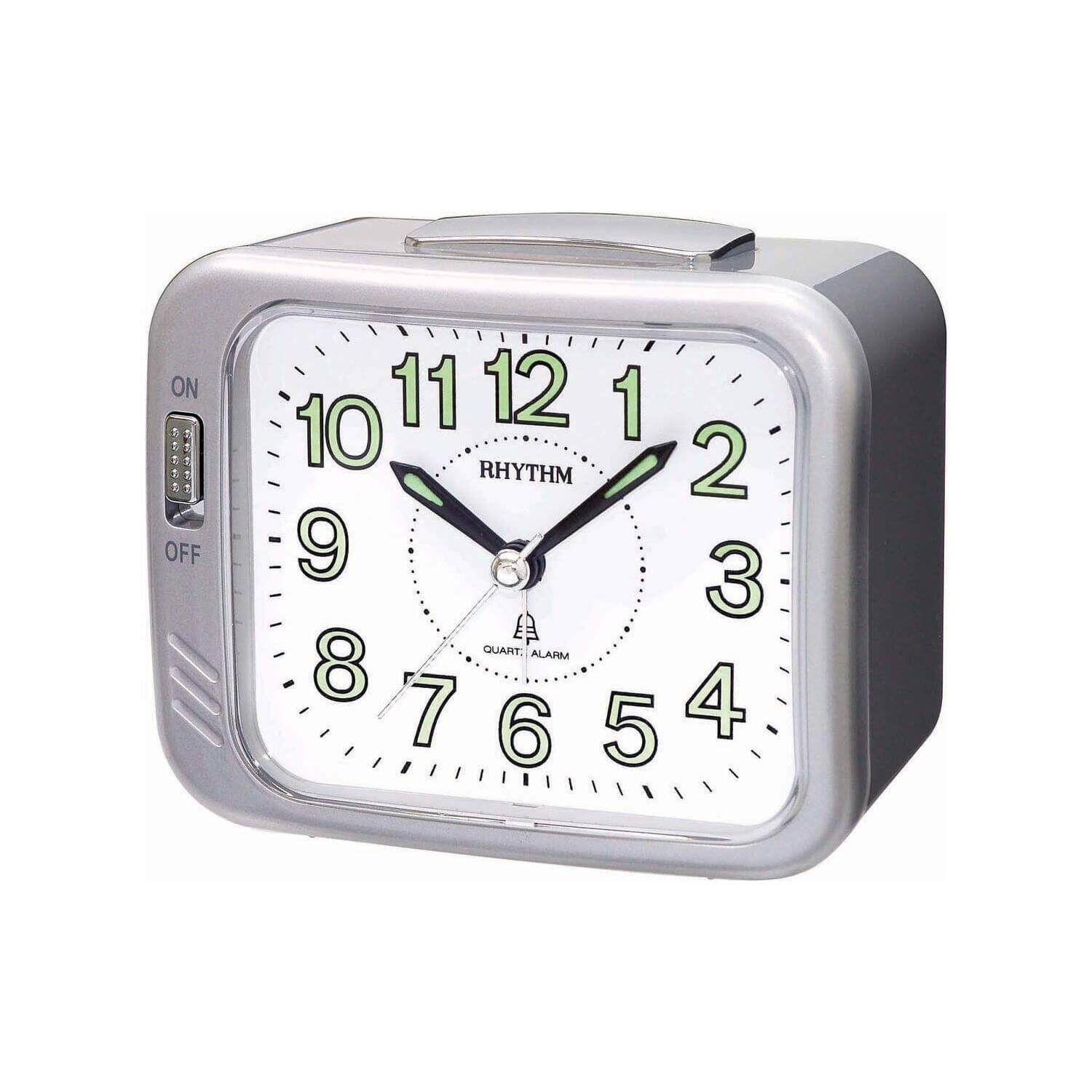 Rhythm Herätyskello, hopea