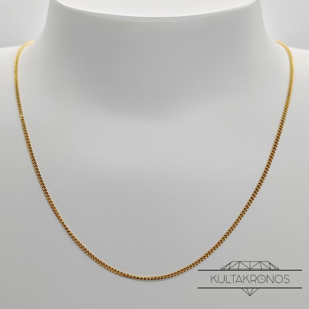 Kultainen lyhyt kaulaketju