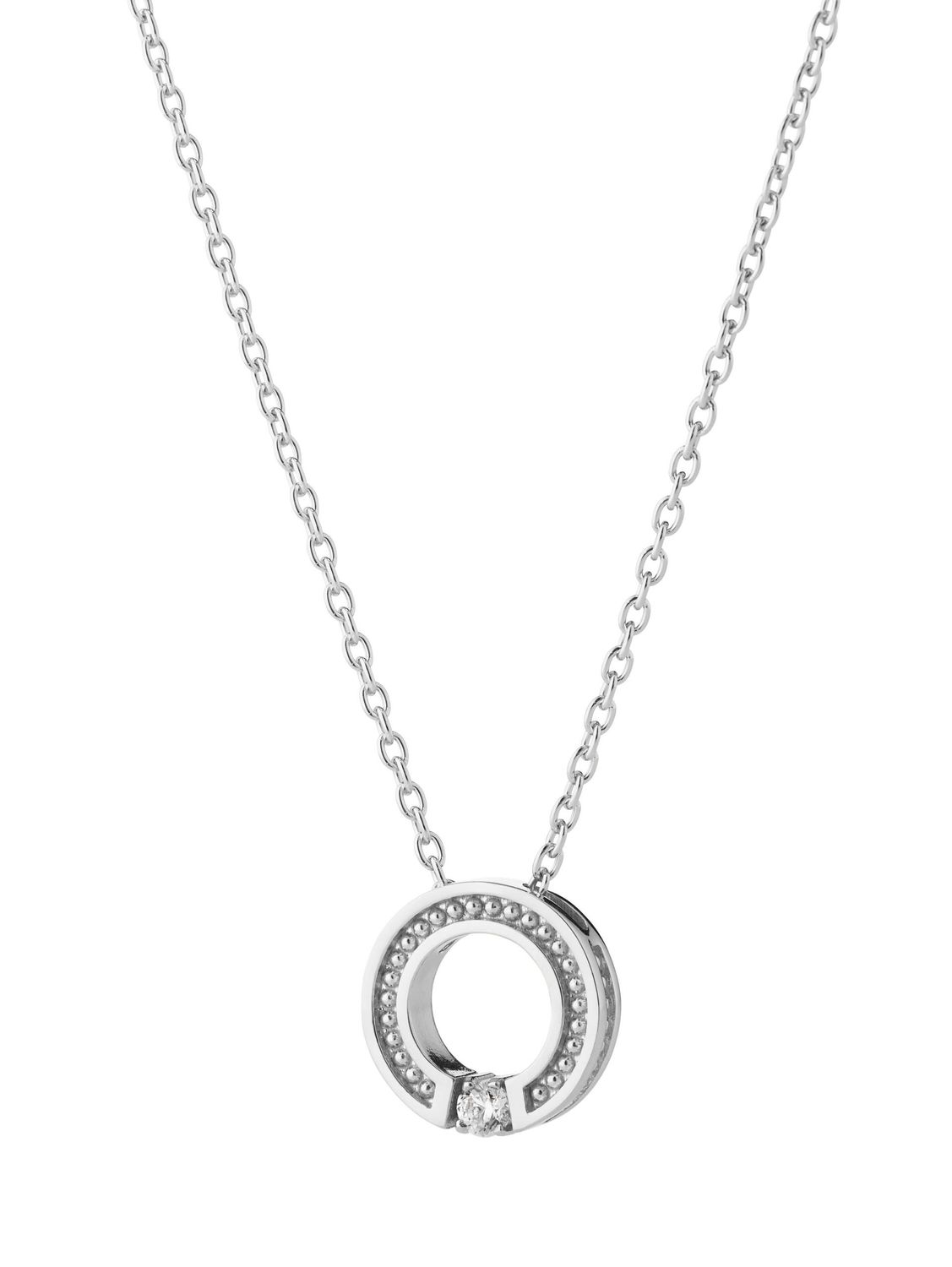 Lumoava Aina riipus kirkkaalla kivellä