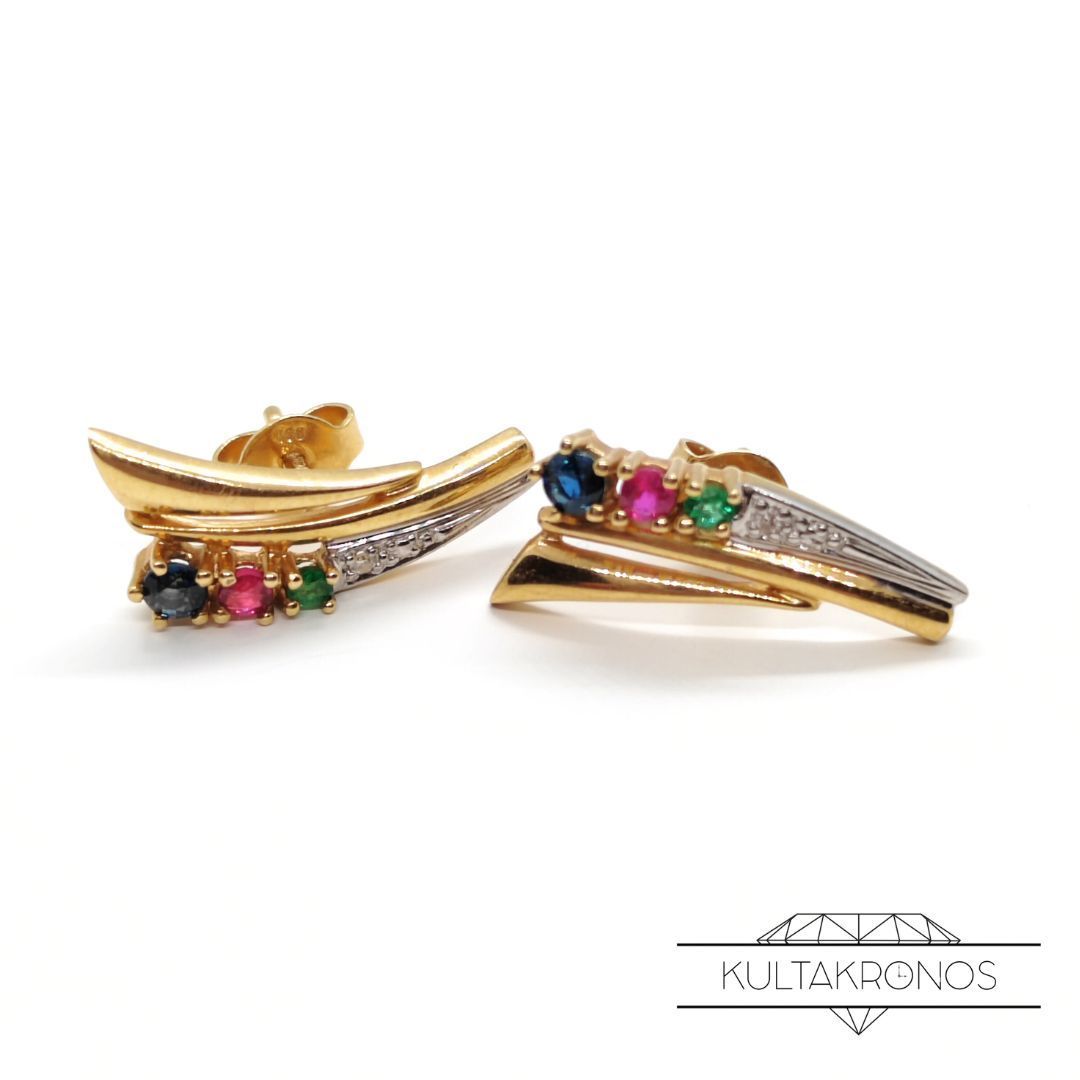 Kultaiset korvakorut