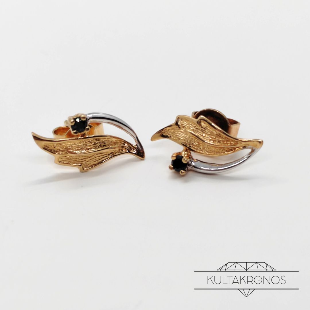 Sinisafiiri korvakorut