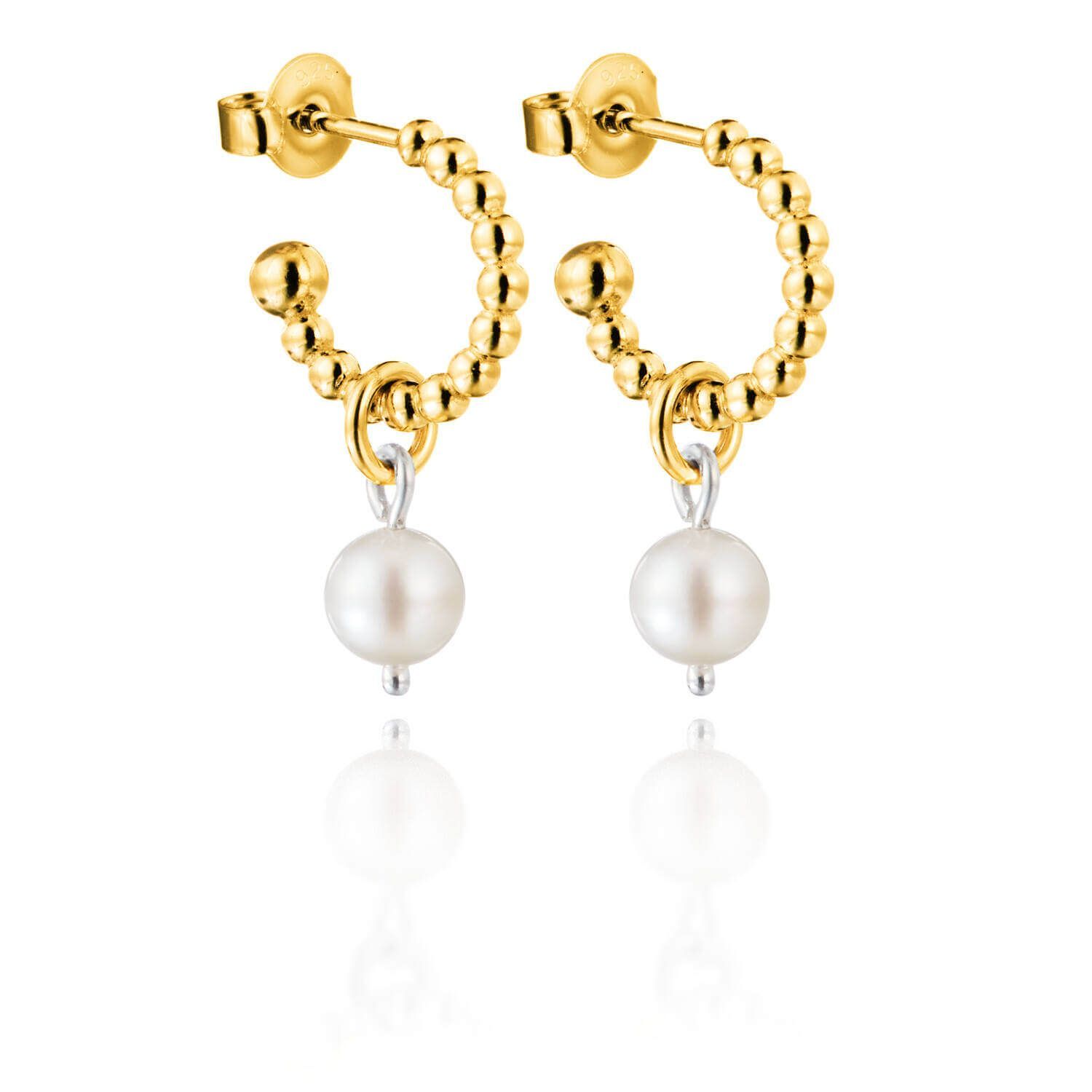 Lumoava Helmi korvakorut Akoya-helmellä