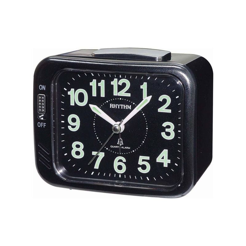 Rhythm Herätyskello, musta Rhythm Herätyskello, musta