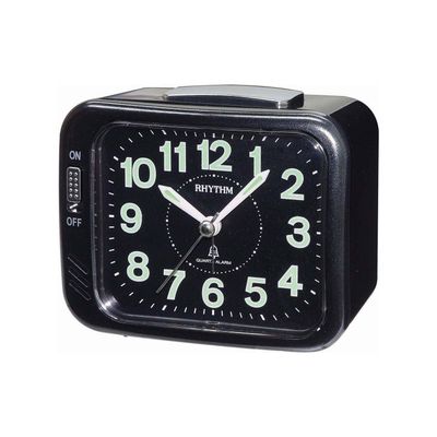 Rhythm Herätyskello, musta Rhythm Herätyskello, musta