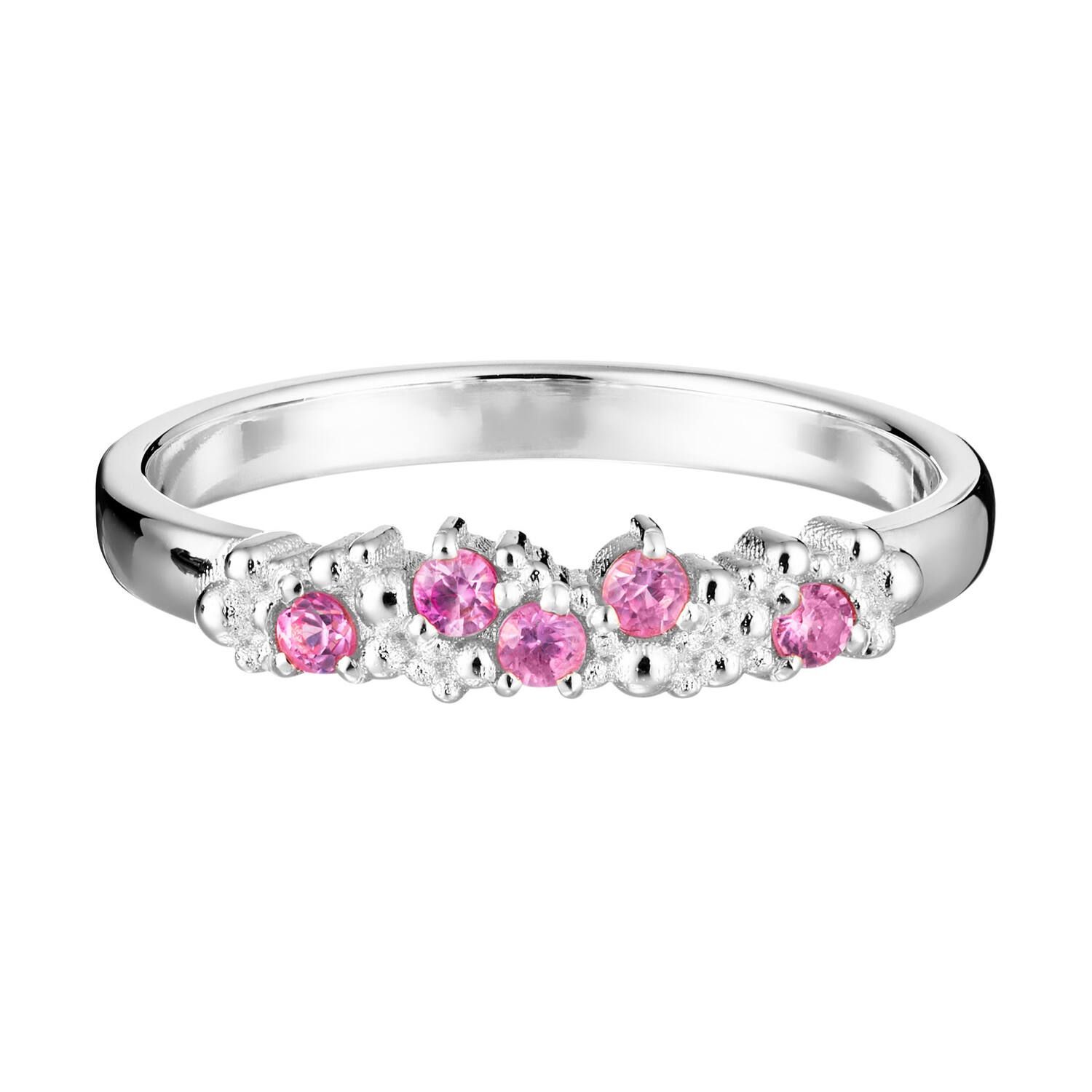 Lumoava Tiara sormus safiireilla