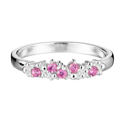 Lumoava Tiara sormus safiireilla