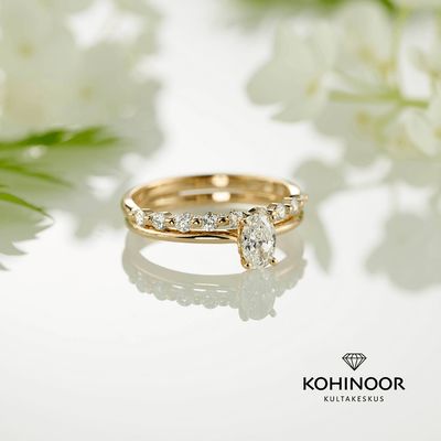 Kohinoor Ellen timanttisormus