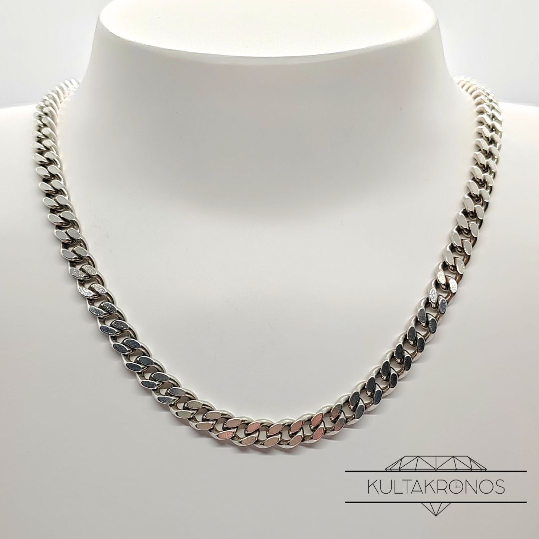 Hopeinen panssarikaulaketju