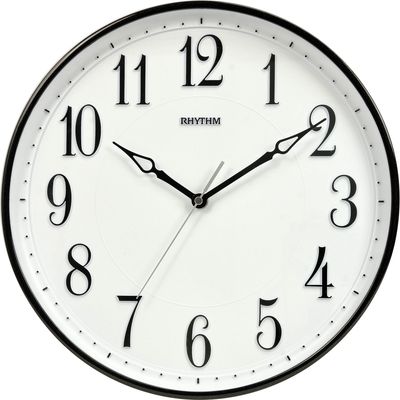 Rhythm Seinäkello, musta