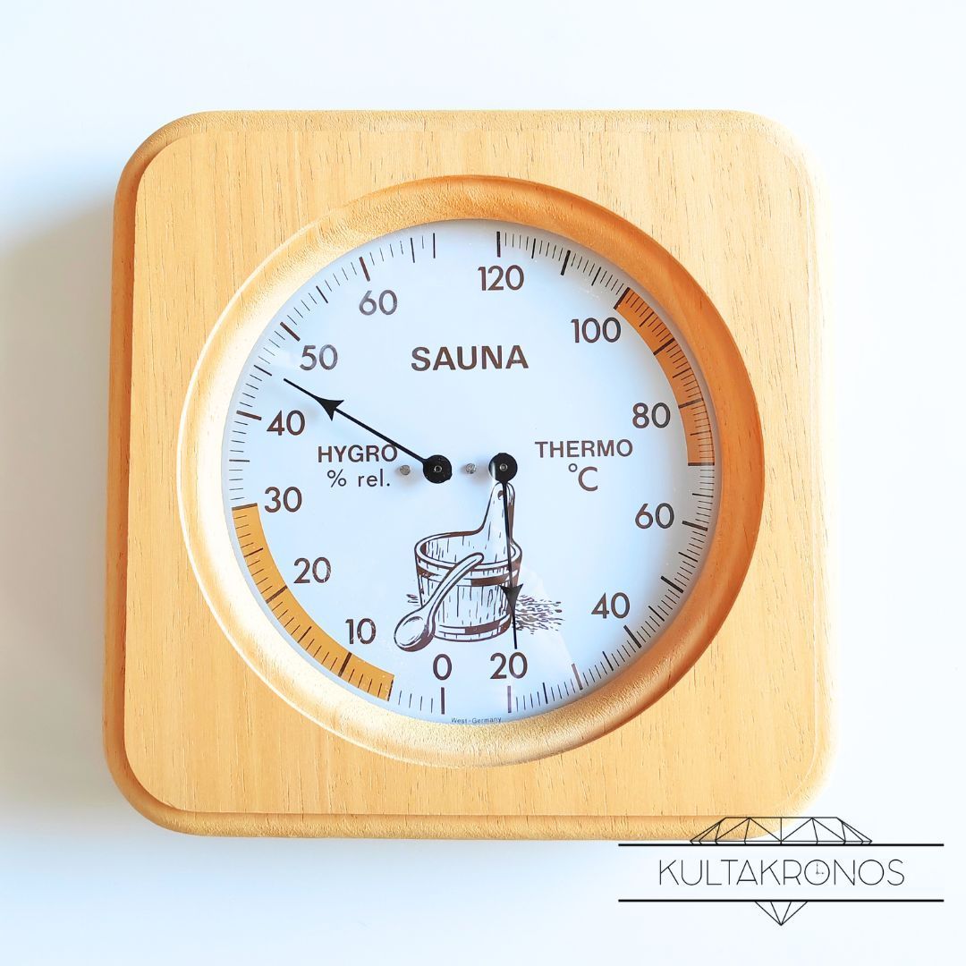 Saunan lämpö- ja kosteusmittari