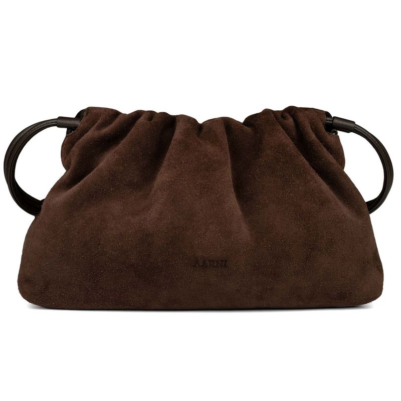 AARNI Linne Clutch-laukku, ruskea mokka