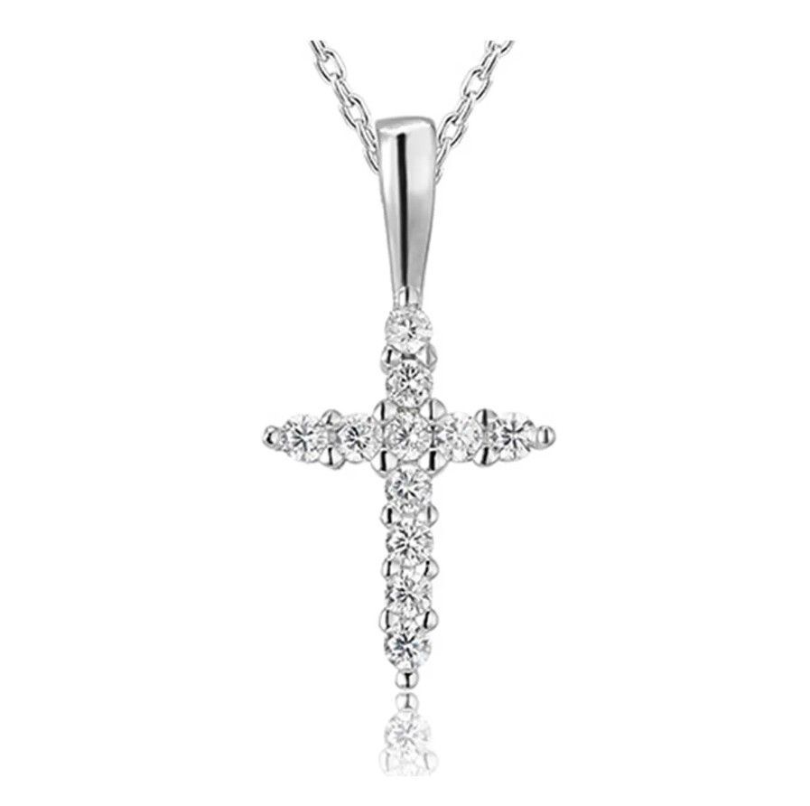 Lykken Crosses, ristikaulakoru zirkonioilla