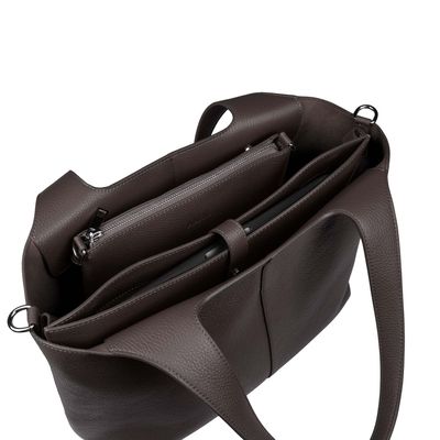 AARNI Aava Tote-laukku, tummanruskea