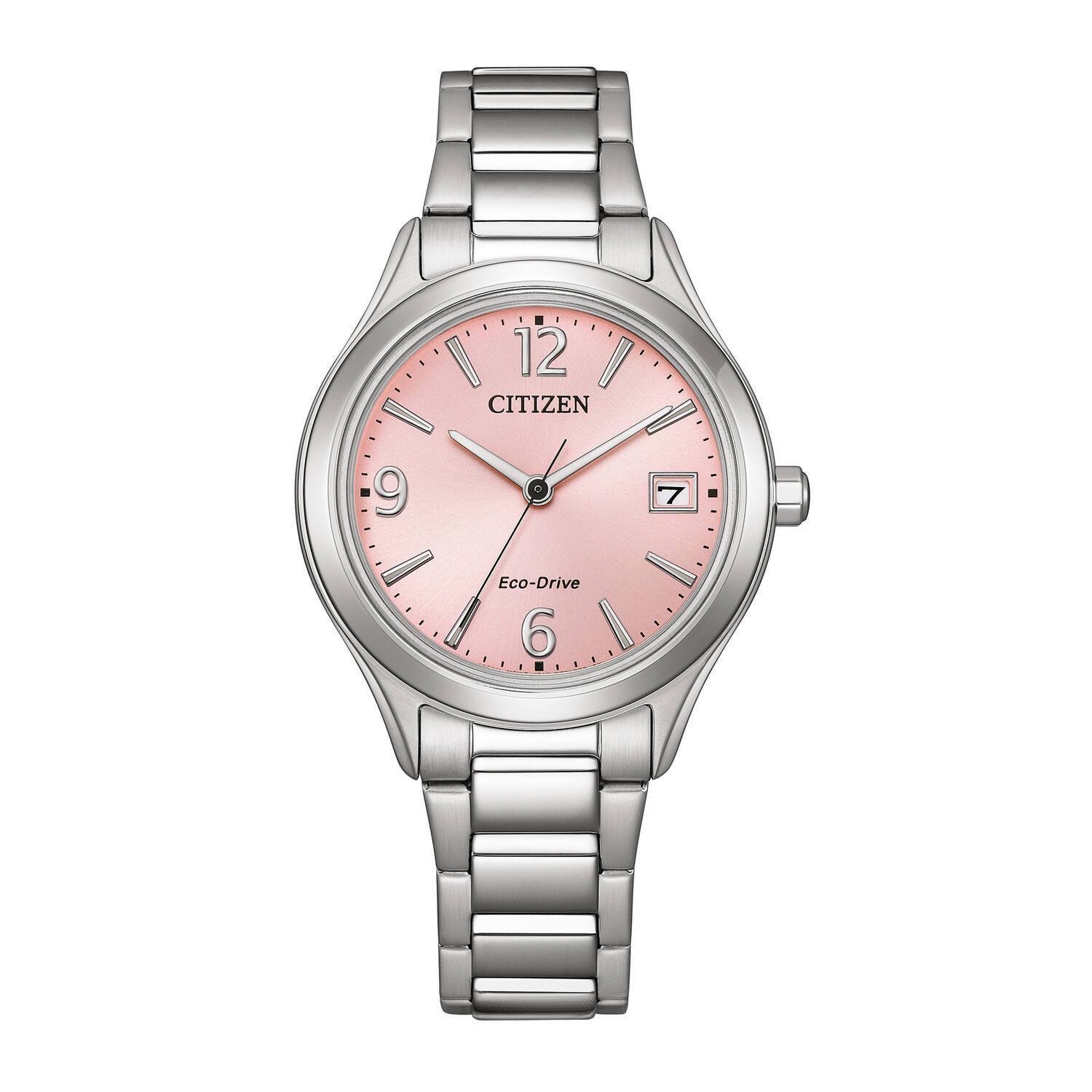 Citizen Eco-Drive rannekello, vaaleanpunainen Citizen Eco-Drive rannekello, vaaleanpunainen