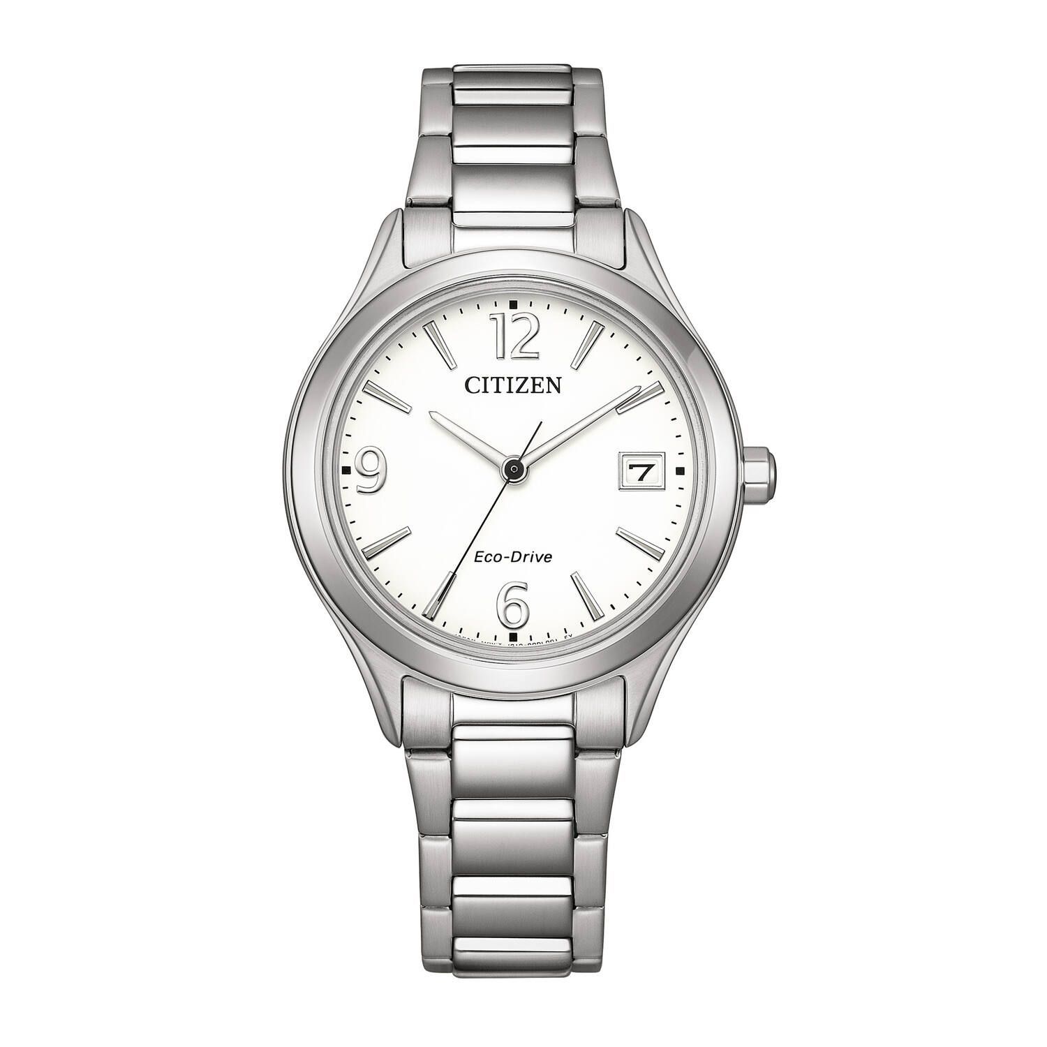 Citizen Eco-Drive rannekello, valkoinen Citizen Eco-Drive rannekello, valkoinen