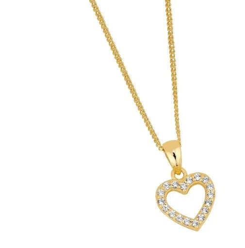 Lykken Hearts, Pavé -sydänkaulakoru Lykken Hearts, Pavé -sydänkaulakoru