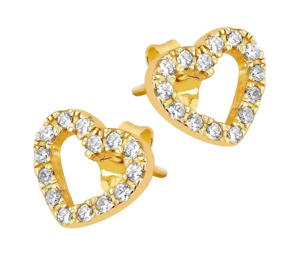 Lykken Hearts, Pavé -sydänkorvakorut Lykken Hearts, Pavé -sydänkorvakorut