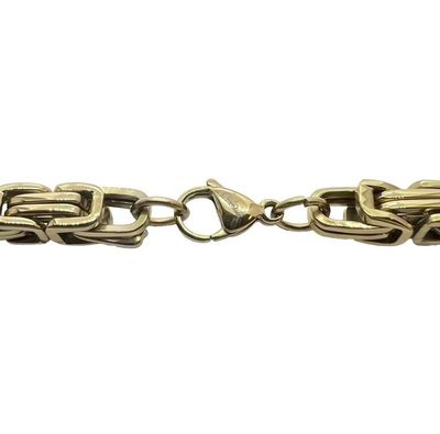 Catwalk Jewellery Kullanvärinen teräksinen keisariketjukaulakoru