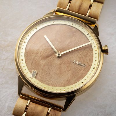 AARNI Muumipeikko Limited Edition -rannekello, visakoivu