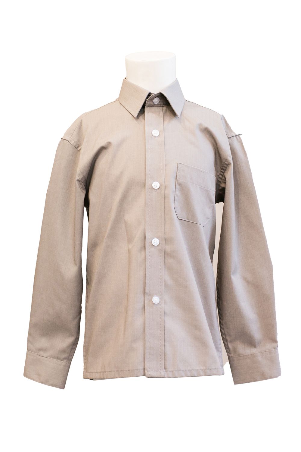 JS Boys&#39;  LS Shirt Grey