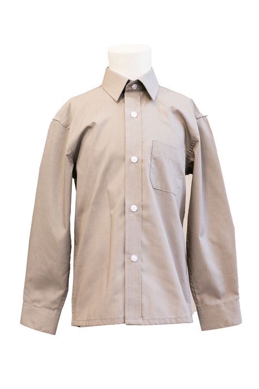 JS Boys&#39;  LS Shirt Grey
