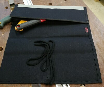 3-compartment canvas saw roll