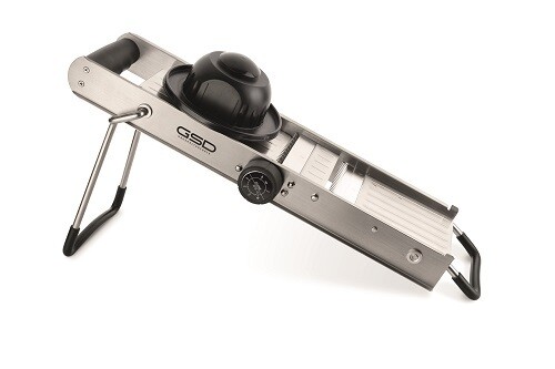 Mandoline, Gemüsehobel, Profigerät aus Edelstahl 30060