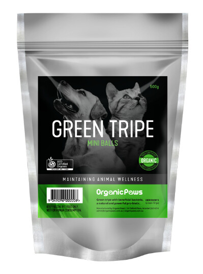 Green Tripe Mini Balls