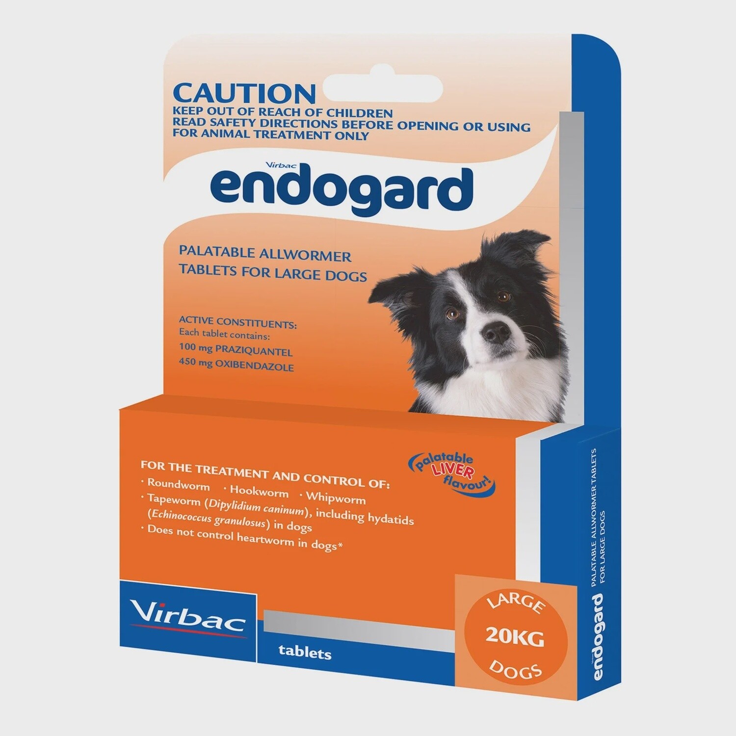 Endogard Allwormer 3 x 20kg tablets